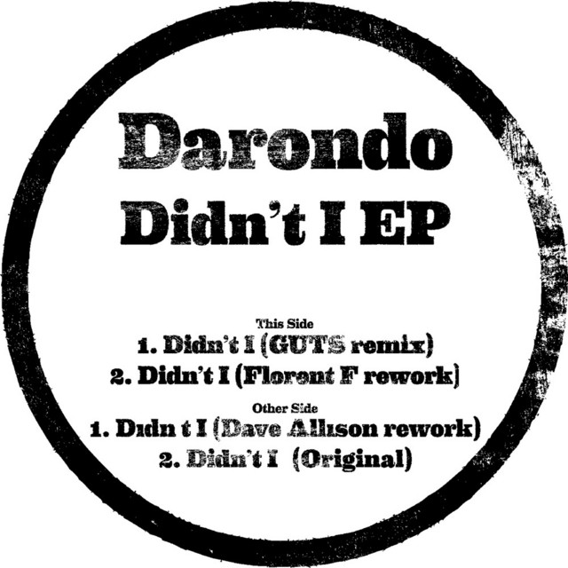 Darondo - Didn't I (Dave Allison Rework)
