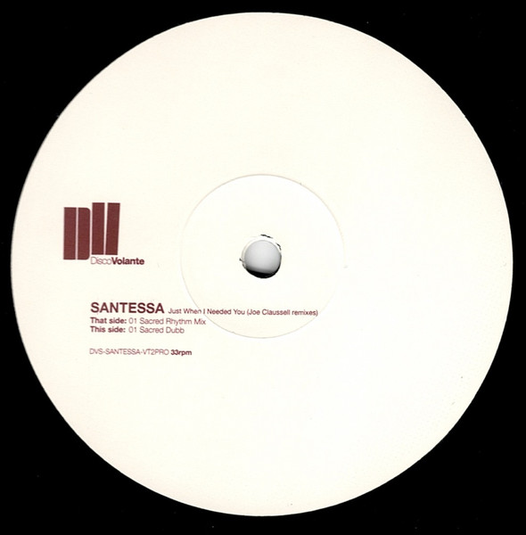 Just When I Needed You (Joe Claussell Mix)